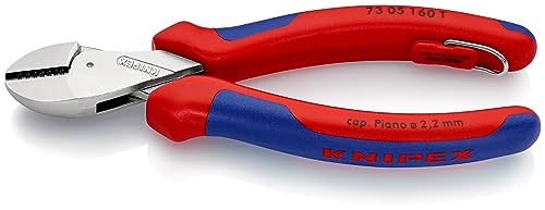 73 05 160 T BK COMPACT Diagonal Cutters x-Cut Chrome Plated with Tether Attachment Pt. In Blister Packaging
73 05 160 T BK COMPACT Diagonal Cutters x-Cut Chrome Plated with Tether Attachment Pt. In Blister Packaging
