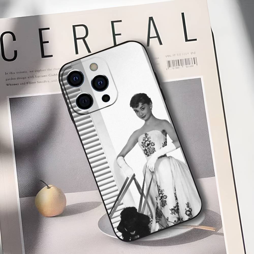 Actress A-Audrey Hepburn Phone Case For IPhone 17,16,15,14,13,12,11,Plus,Pro,Max,Plus,XS,soft case Black silicone iPhone12
Actress A-Audrey Hepburn Phone Case For IPhone 17,16,15,14,13,12,11,Plus,Pro,Max,Plus,XS,soft case Black silicone iPhone12