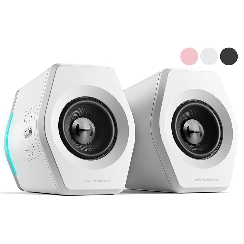 Edifier G2000 PC gaming speaker computer PS5 for game monitor Bluetooth/USB/3.5mm AUX Wired wireless connection/game, music, movie mode/32W Hi-Fi
Edifier G2000 PC gaming speaker computer PS5 for game monitor Bluetooth/USB/3.5mm AUX Wired wireless connection/game, music, movie mode/32W Hi-Fi