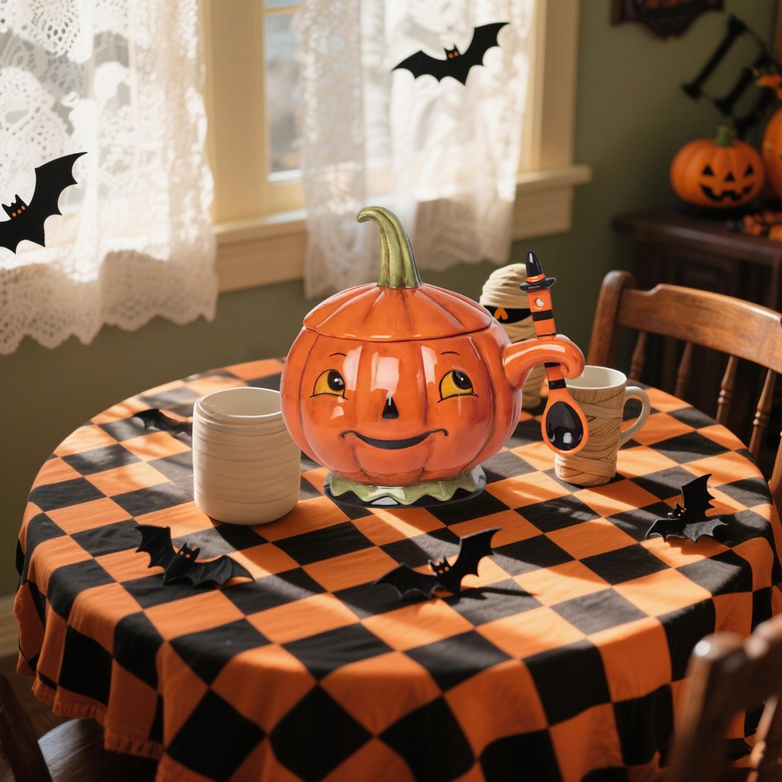 Ретро Хэллоуин Тема, Улыбающиеся Тыквы, Конфетницы, Банки для Закусок и Конфет, Чашки для Напитков и Десертов на Хэллоуин, Мороженое, Горячий Какао и т.д. One Size чёрный
Ретро Хэллоуин Тема, Улыбающиеся Тыквы, Конфетницы, Банки для Закусок и Конфет, Чашки для Напитков и Десертов на Хэллоуин, Мороженое, Горячий Какао и т.д. One Size чёрный