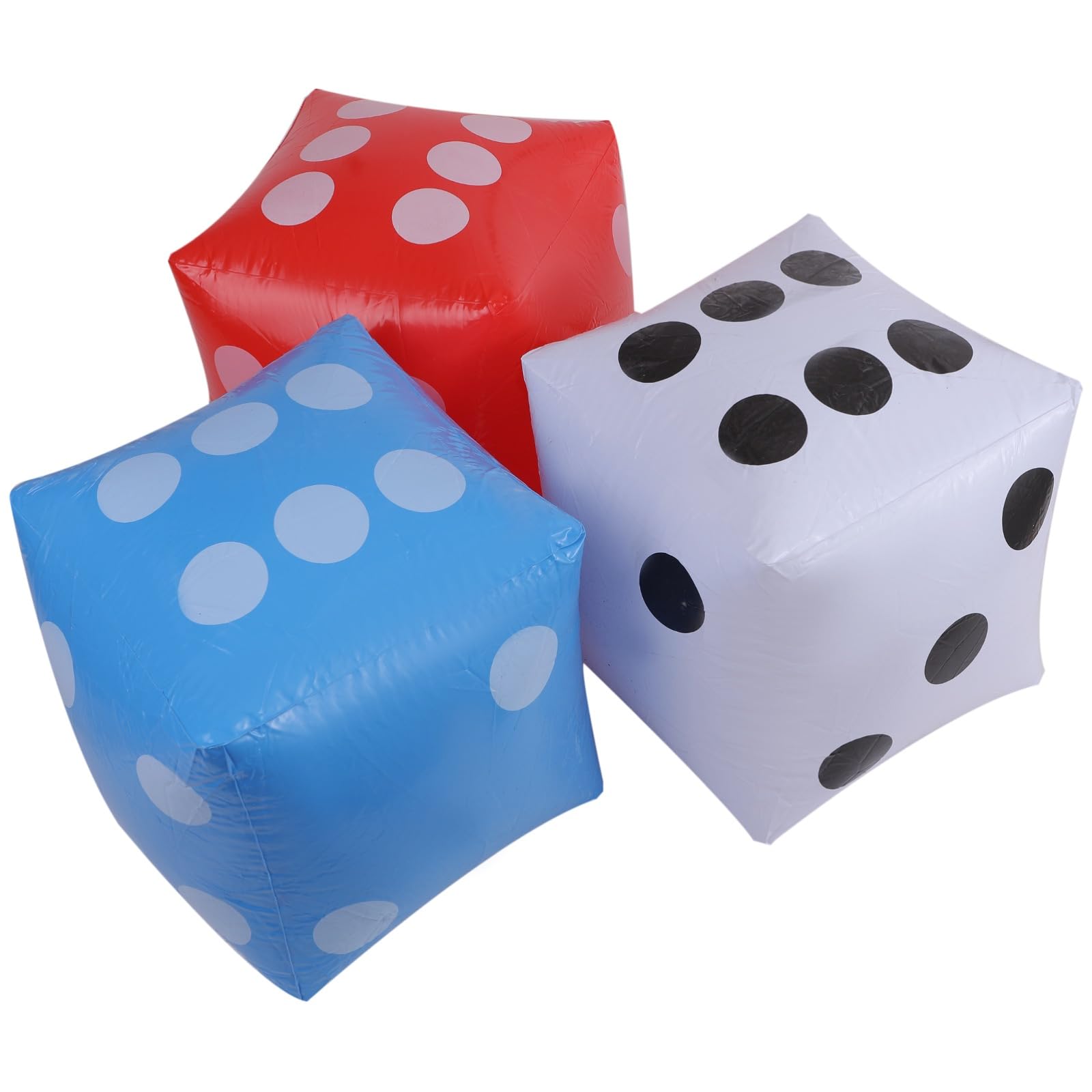 Rubonarie Large Dice, Large, Extra Large, Jumbo, 27cm, Set of 3 Colors (White, Blue, Red)
Rubonarie Large Dice, Large, Extra Large, Jumbo, 27cm, Set of 3 Colors (White, Blue, Red)