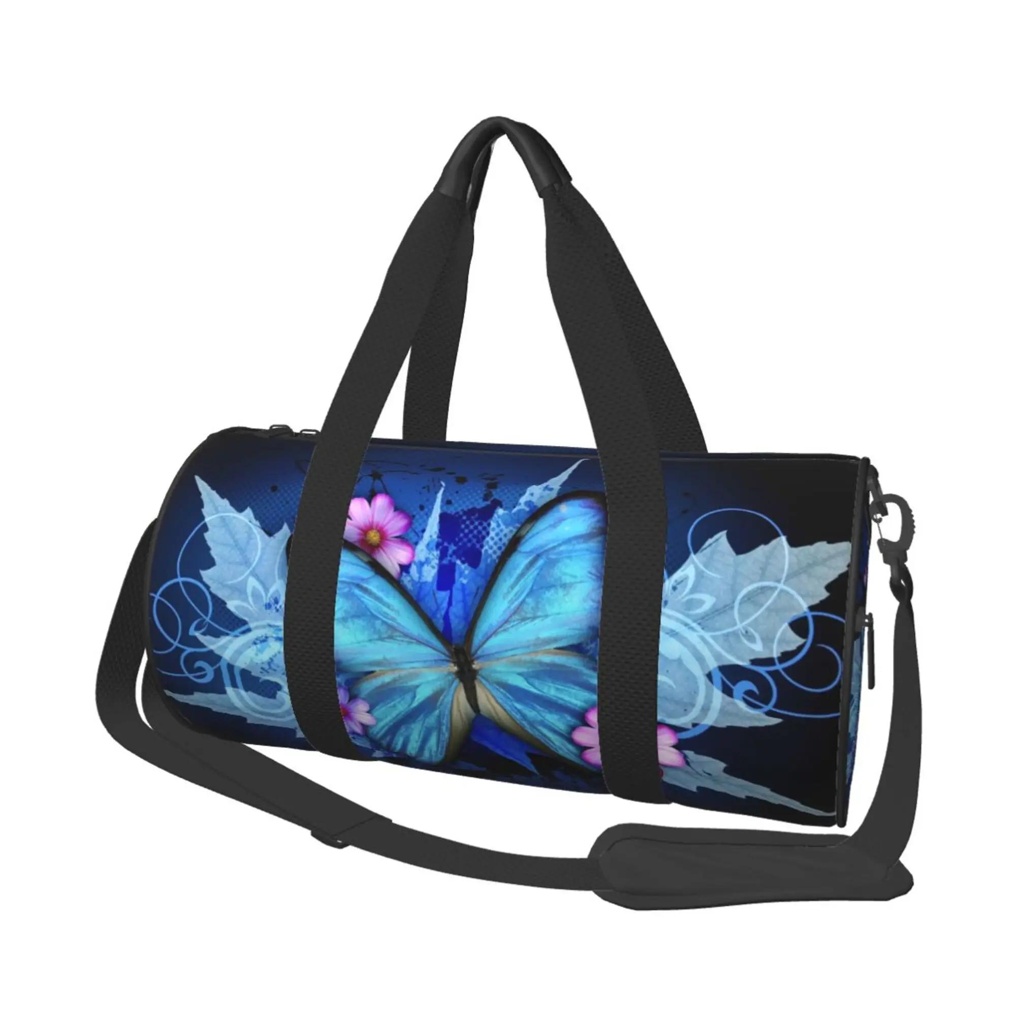 Flying Butterfly Round Travel Duffel Bags Gym Sports Luggage Large Travel Tote Bag Overnight Weekend Bags for Men and Women
Flying Butterfly Round Travel Duffel Bags Gym Sports Luggage Large Travel Tote Bag Overnight Weekend Bags for Men and Women