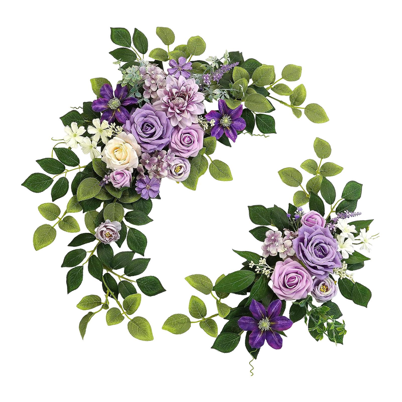 2Pcs Wedding Arch Flowers Set Garland Centerpiece Wedding Decoration for Wedding Background Backdrop Reception Party Ceremony фиолетовый
2Pcs Wedding Arch Flowers Set Garland Centerpiece Wedding Decoration for Wedding Background Backdrop Reception Party Ceremony фиолетовый