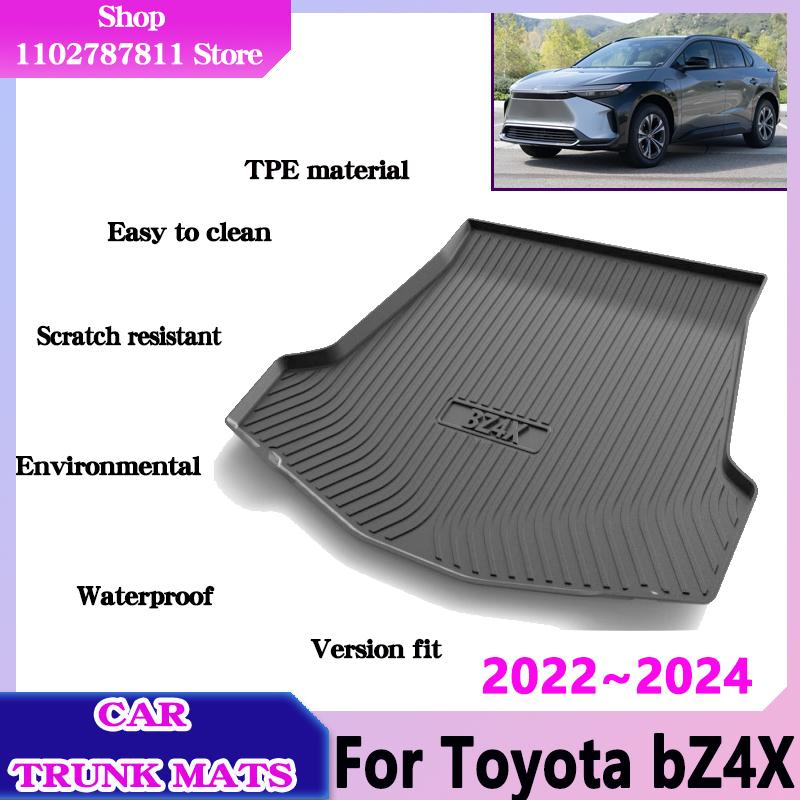 Коврик в багажник автомобиля для Toyota bZ4X, аксессуары 2022 2023 2024 Subaru Solterra EA10, водонепроницаемый защитный противоскользящий ТПЭ для хранения
Коврик в багажник автомобиля для Toyota bZ4X, аксессуары 2022 2023 2024 Subaru Solterra EA10, водонепроницаемый защитный противоскользящий ТПЭ для хранения