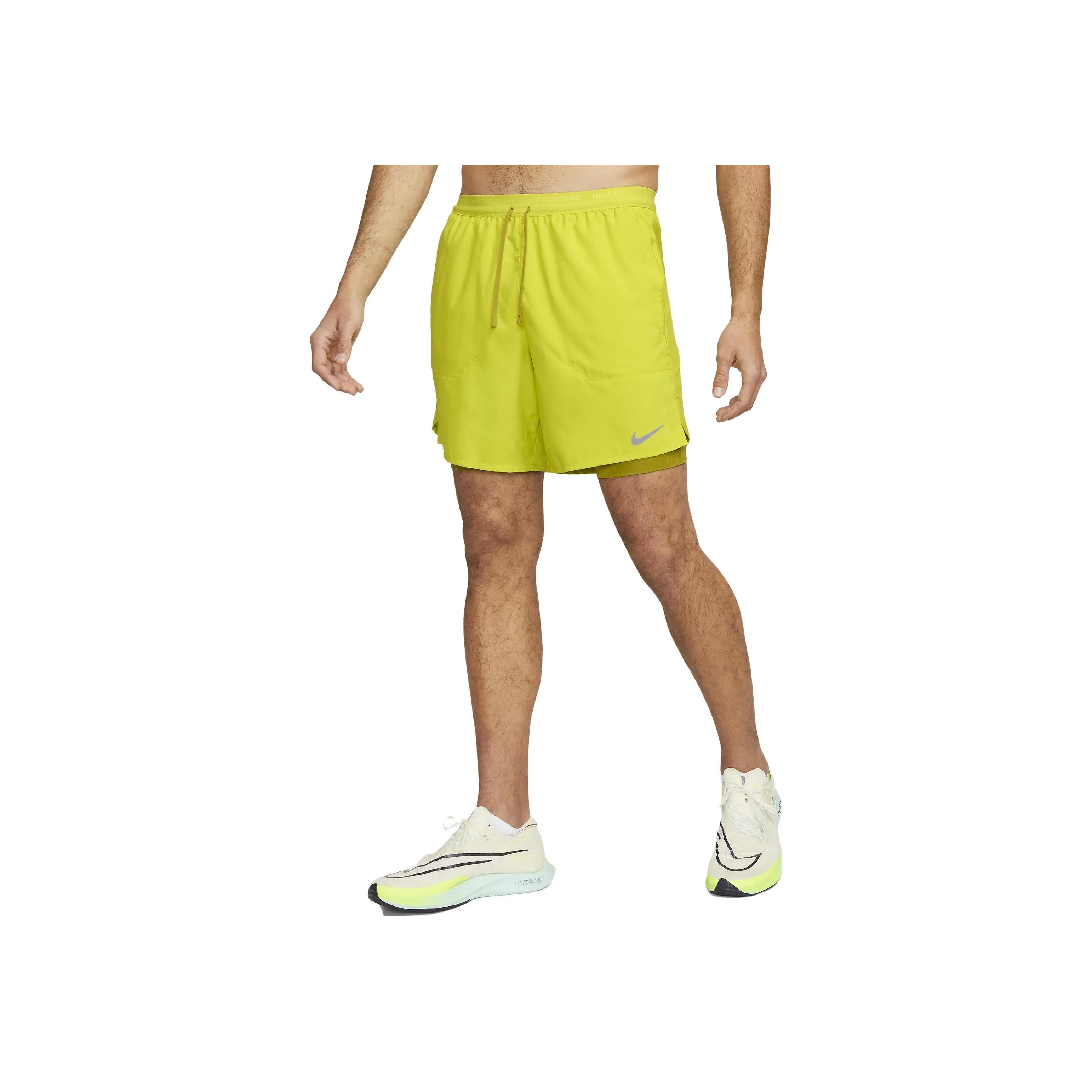 Nike Stride Logo Printed Solid Color Lace-Up Sports Shorts Men shorts Bright-Yellow DM4759-308 L
Nike Stride Logo Printed Solid Color Lace-Up Sports Shorts Men shorts Bright-Yellow DM4759-308 L