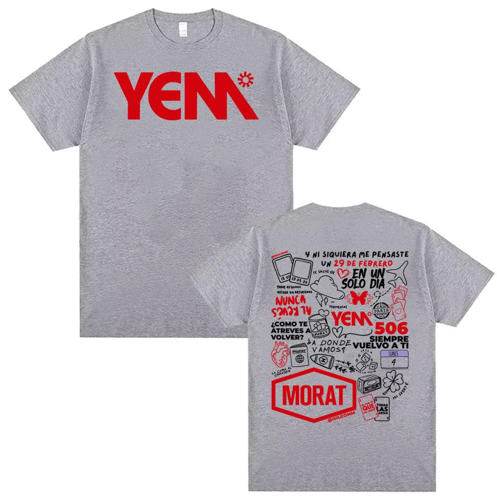 Band Morat Yem2025 Album Mens Womens Printed Tshirt Harajuku High Street Hip Hop Classic Quality Pure Cotton Tshirt 4XL
Band Morat Yem2025 Album Mens Womens Printed Tshirt Harajuku High Street Hip Hop Classic Quality Pure Cotton Tshirt 4XL