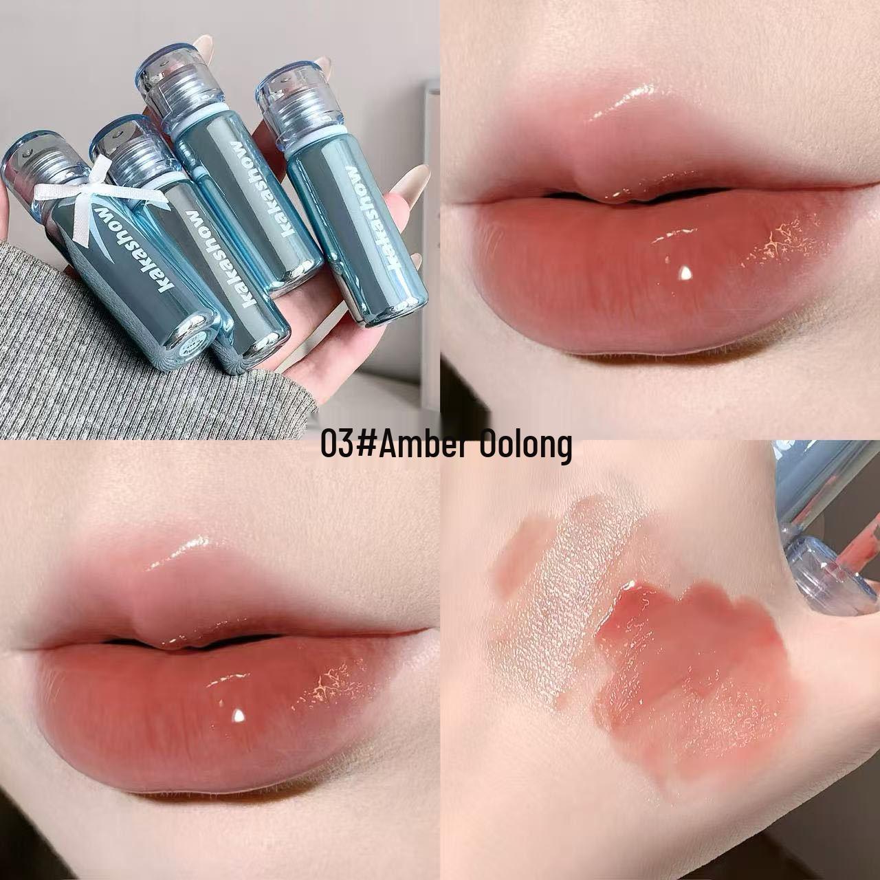 Kakashow Color-Locking Mirror Gloss Lipstick: Autumn/Winter Pigmented, Brightens Complexion, Spotlight Temperament Beauty. 2g
Kakashow Color-Locking Mirror Gloss Lipstick: Autumn/Winter Pigmented, Brightens Complexion, Spotlight Temperament Beauty. 2g