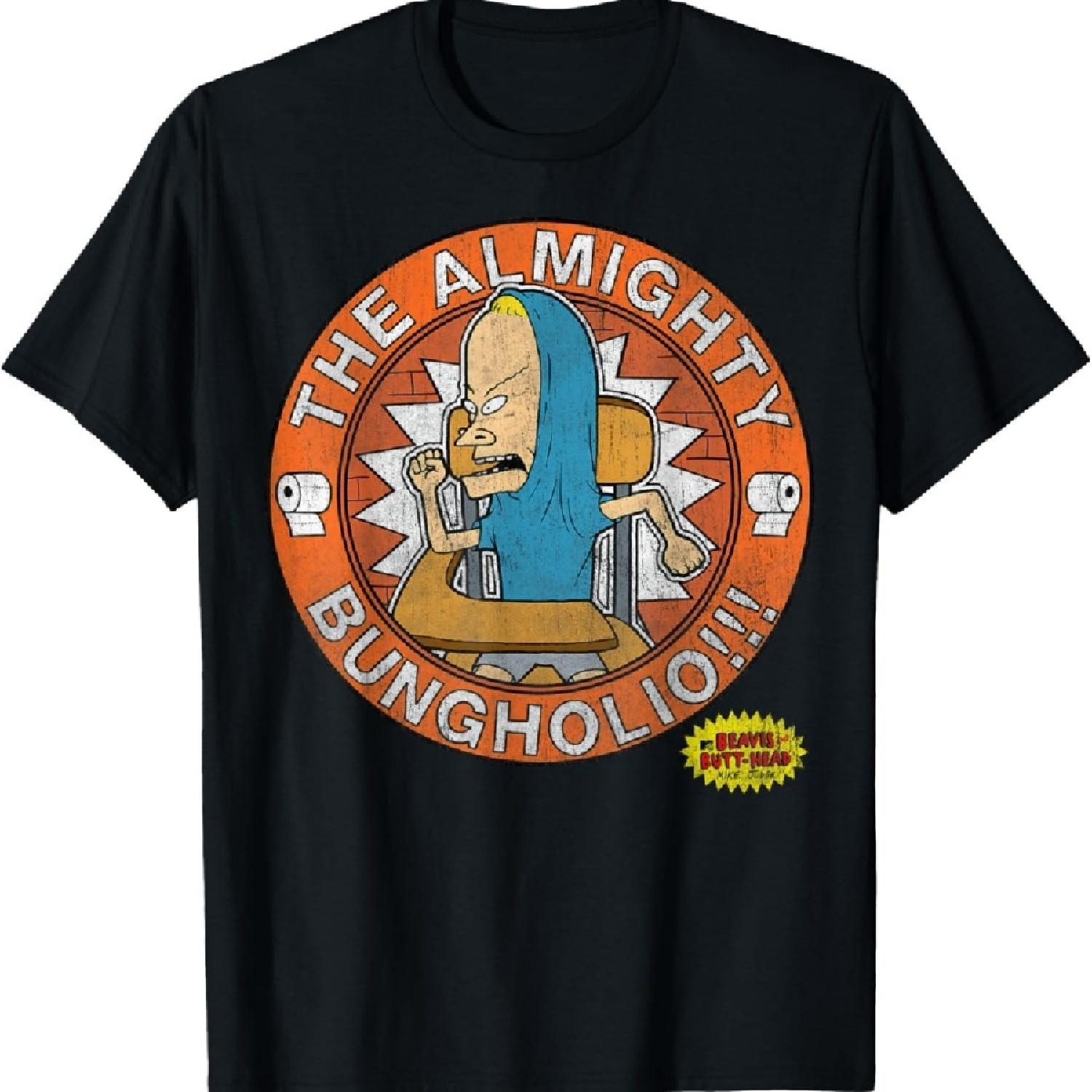 Beavis and Butt-Head The Almighty Bungholio T-Shirt_1 S
Beavis and Butt-Head The Almighty Bungholio T-Shirt_1 S