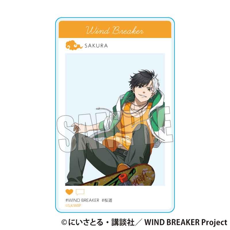 Bell House WIND BREAKER Acrylic Card Haruka Sakura Skater W55 x H90mm Acrylic ver. Approx.
Bell House WIND BREAKER Acrylic Card Haruka Sakura Skater W55 x H90mm Acrylic ver. Approx.