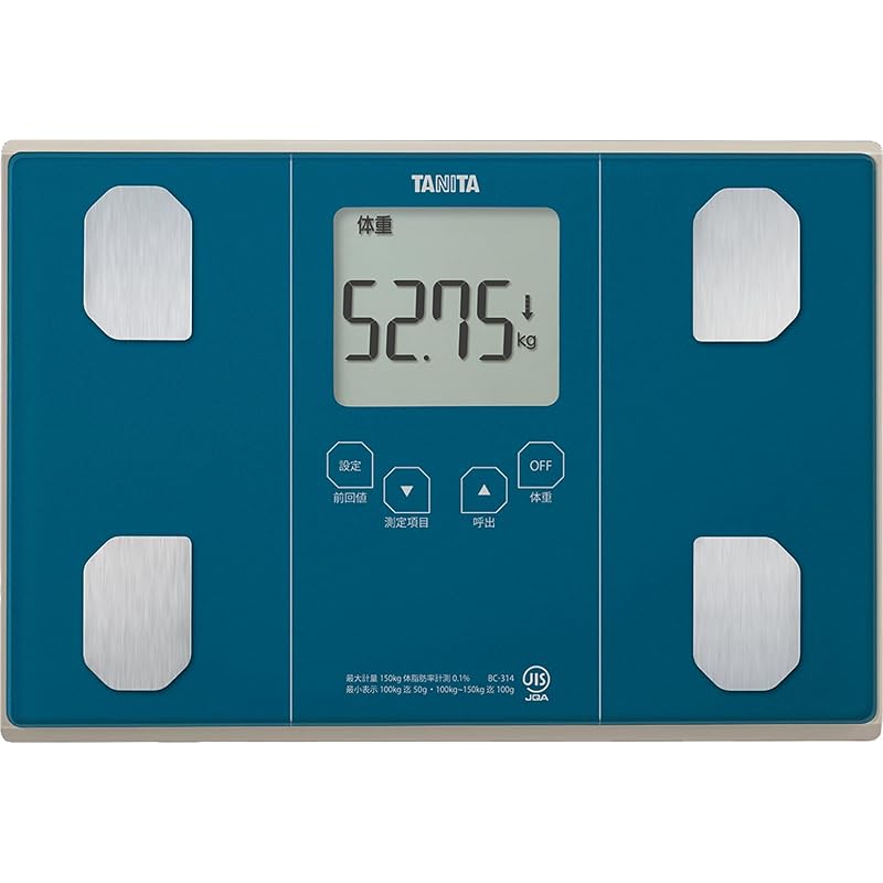 Tanita body weight body composition analyzer 50g blue BC-314 BL With automatic recognition function / Can be stored vertically
Tanita body weight body composition analyzer 50g blue BC-314 BL With automatic recognition function / Can be stored vertically