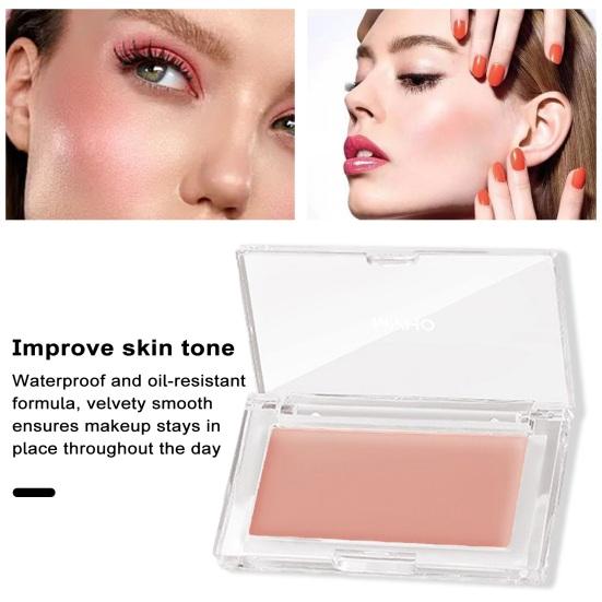 Матовые кремовые румяна улучшают тон кожи с тонким блеском, гладкие портативные румяна, женские аксессуары
Матовые кремовые румяна улучшают тон кожи с тонким блеском, гладкие портативные румяна, женские аксессуары