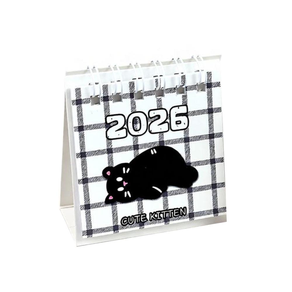Cute Mini 2026 Desk Calendar Bow Coil Binding Desktop Calendar Portable Cartoon Schedule Planner Gifts
Cute Mini 2026 Desk Calendar Bow Coil Binding Desktop Calendar Portable Cartoon Schedule Planner Gifts