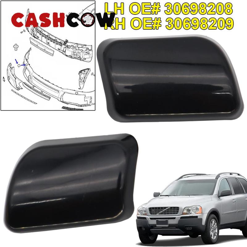 CASHCOW Car Headlamp Headlight Water Washer Spray Nozzle Cap Cover OE# 30698209 30698208 For Volvo XC90 2002 2003 2004 2005 2006
CASHCOW Car Headlamp Headlight Water Washer Spray Nozzle Cap Cover OE# 30698209 30698208 For Volvo XC90 2002 2003 2004 2005 2006