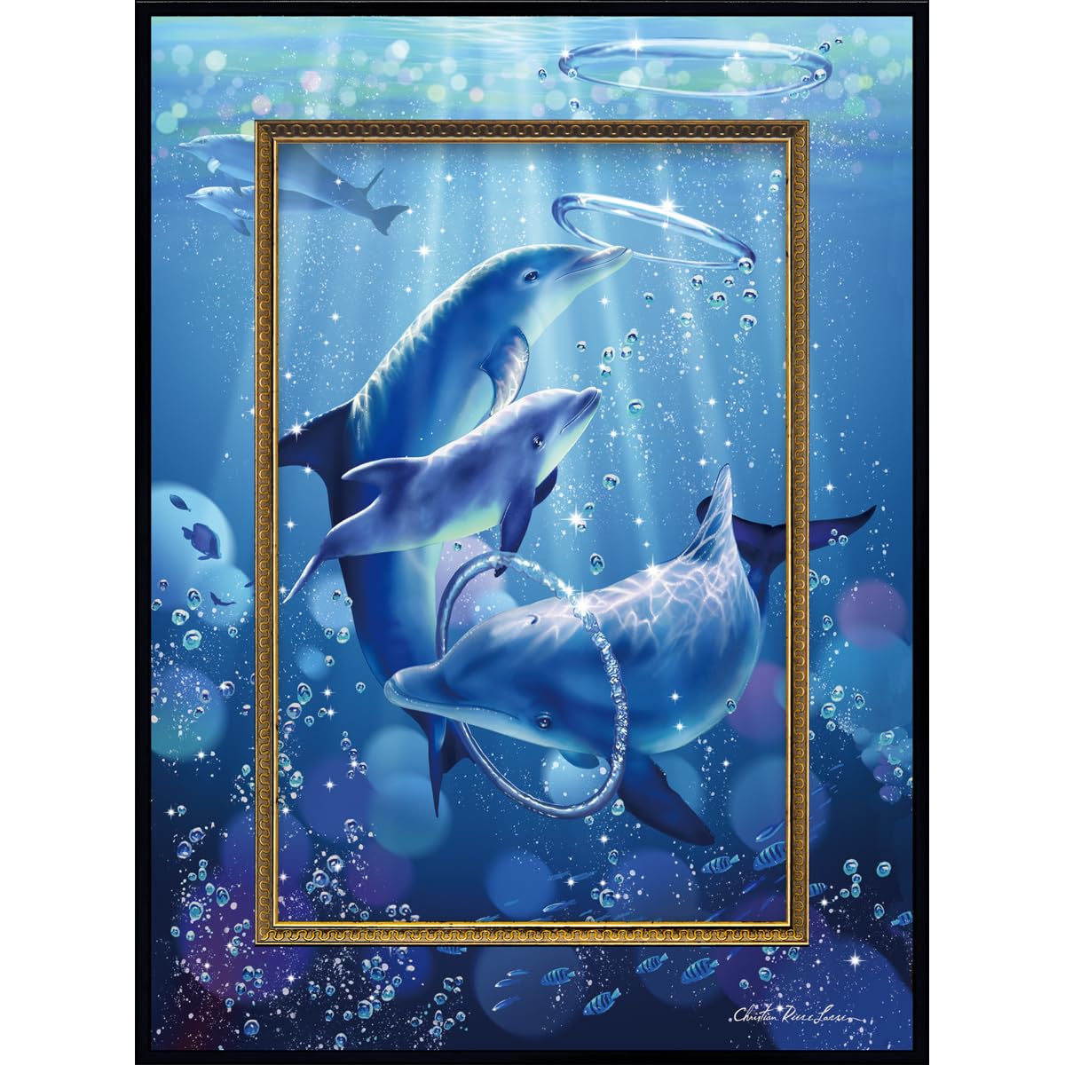 YouPower Christian Riis Lassen Big Art Medium Dolphin Symphony
YouPower Christian Riis Lassen Big Art Medium Dolphin Symphony