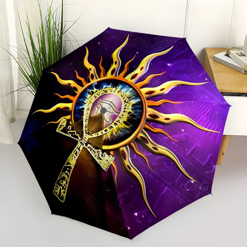 1pc Eye of Horus Automatic Open/Close Umbrella - Portable Collapsible Umbrella with 8-Rib Stability, Fashion Lovers yy251017124
1pc Eye of Horus Automatic Open/Close Umbrella - Portable Collapsible Umbrella with 8-Rib Stability, Fashion Lovers yy251017124