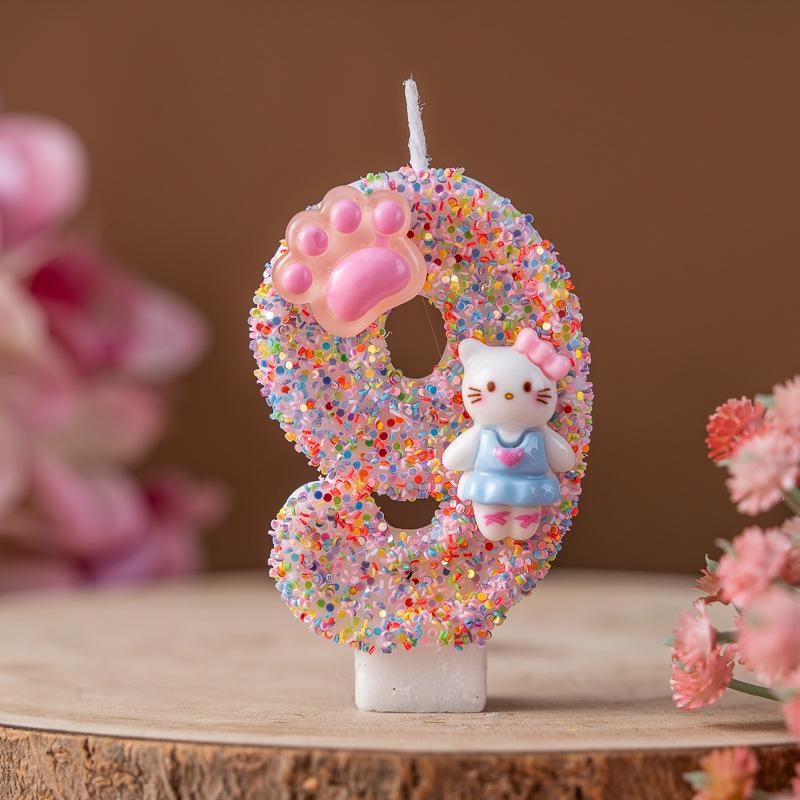 Cat Paw Melody Candle: Cute Pink Princess Cake Topper for Birthdays & Anniversaries
Cat Paw Melody Candle: Cute Pink Princess Cake Topper for Birthdays & Anniversaries