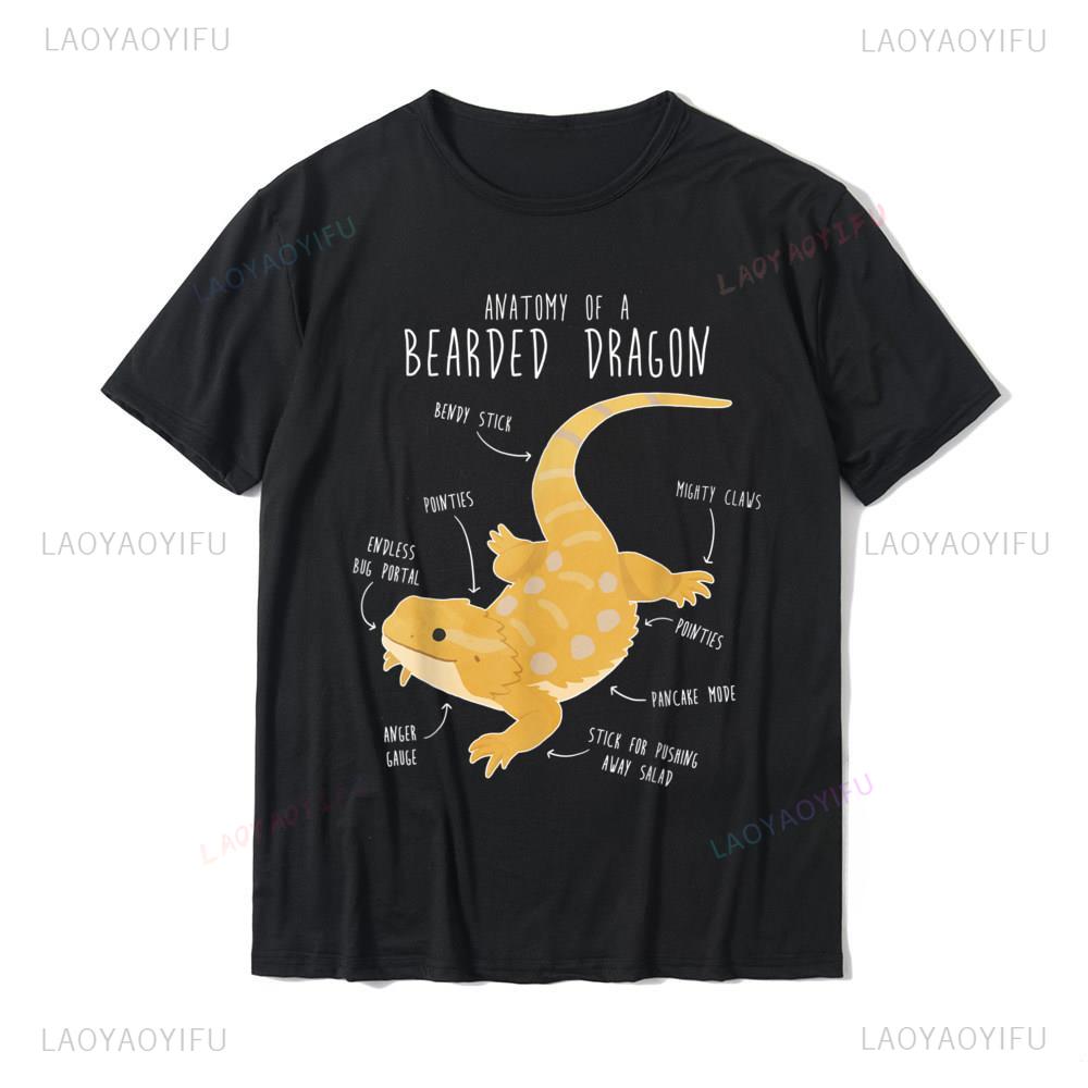 New Funny Pet Reptile Lover T-Shirt Anatomy of A Bearded Dragon Printed Tshirt Casual Fashion Loose Harajuku Hip Hop Man Tees 4XL
New Funny Pet Reptile Lover T-Shirt Anatomy of A Bearded Dragon Printed Tshirt Casual Fashion Loose Harajuku Hip Hop Man Tees 4XL
