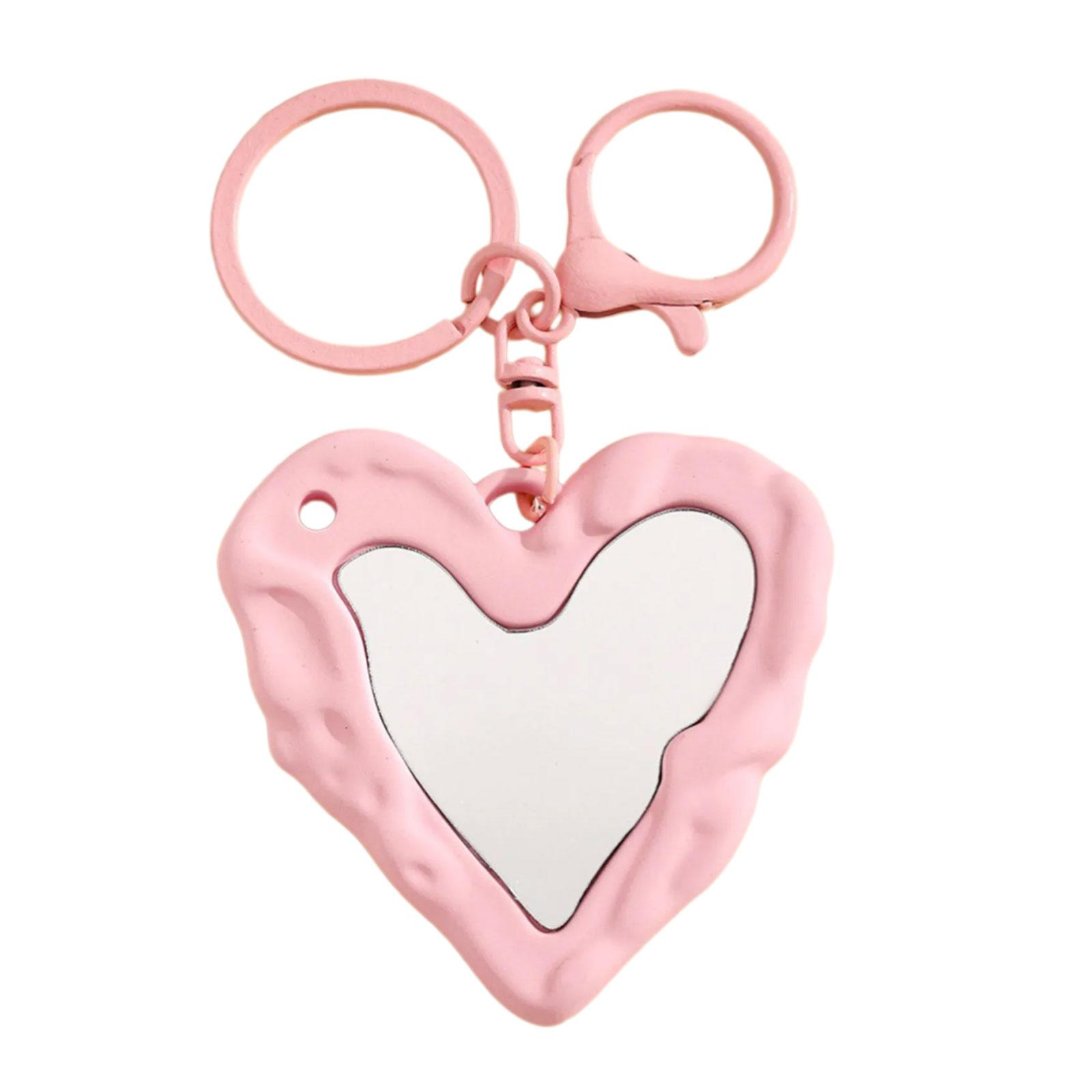 User Friendly Acrylic Love Shape Keychain With Mirror Functional Decoration Unique Keyrings Pendant For Teens And Adults розовый
User Friendly Acrylic Love Shape Keychain With Mirror Functional Decoration Unique Keyrings Pendant For Teens And Adults розовый