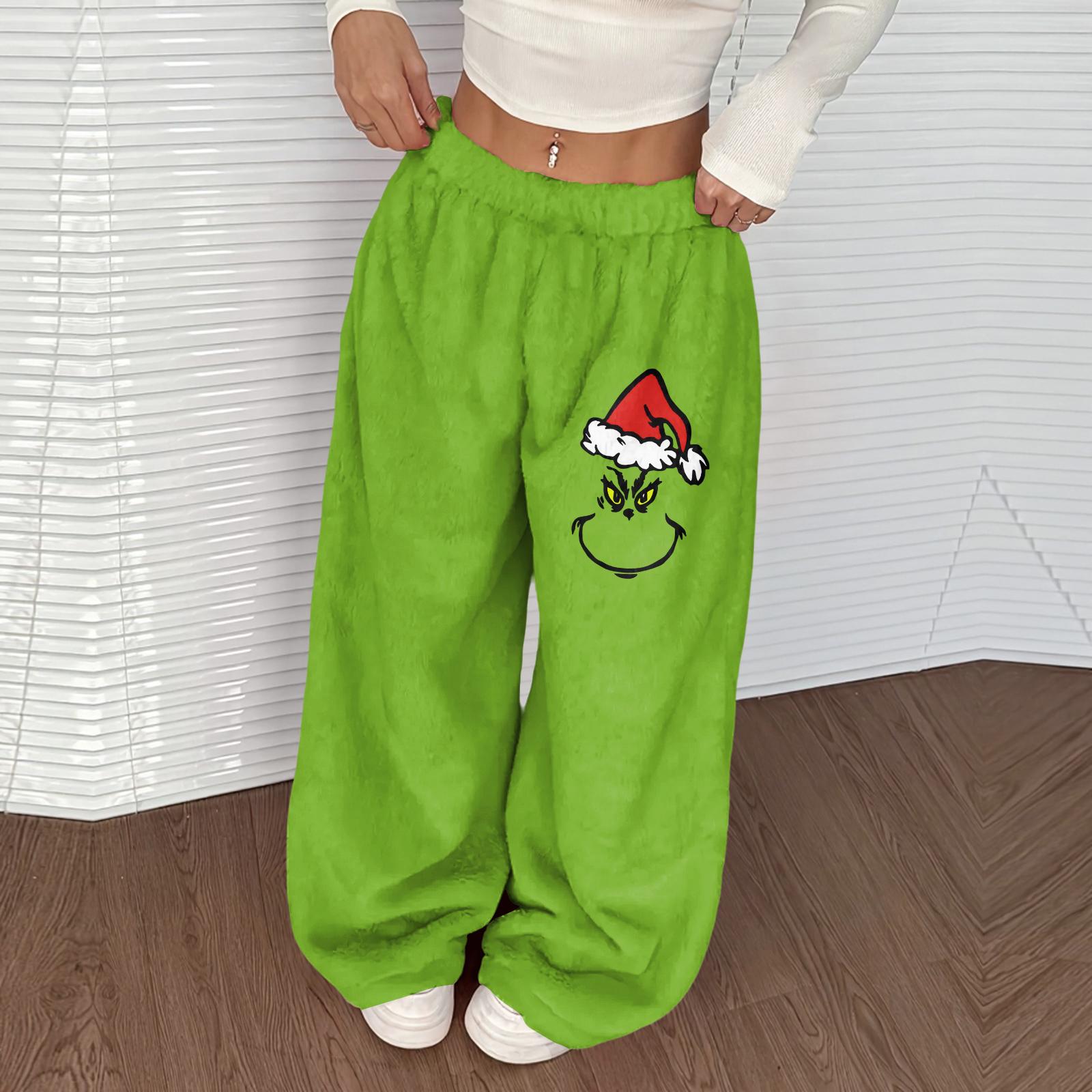 Women s Casual Christmas Print Elastic Waist Loose Fit With Plush Wide Leg Pants XL
Women s Casual Christmas Print Elastic Waist Loose Fit With Plush Wide Leg Pants XL