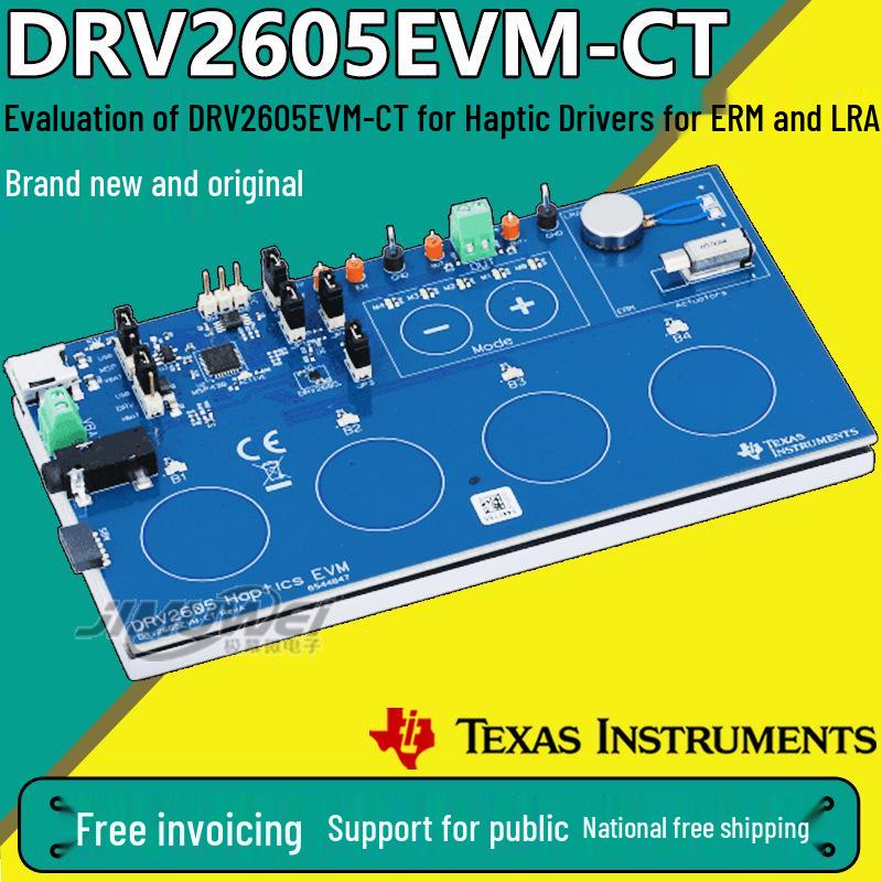 DRV2605EVM-CT Evaluation Module for ERM & LRA Haptic Drivers
DRV2605EVM-CT Evaluation Module for ERM & LRA Haptic Drivers