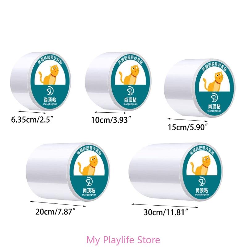 Clear PET Cat Training Tape for Furniture Cat Scratch for Keep Cats from Scratching Couch 6.35/10/15/20/30cm Width
Clear PET Cat Training Tape for Furniture Cat Scratch for Keep Cats from Scratching Couch 6.35/10/15/20/30cm Width