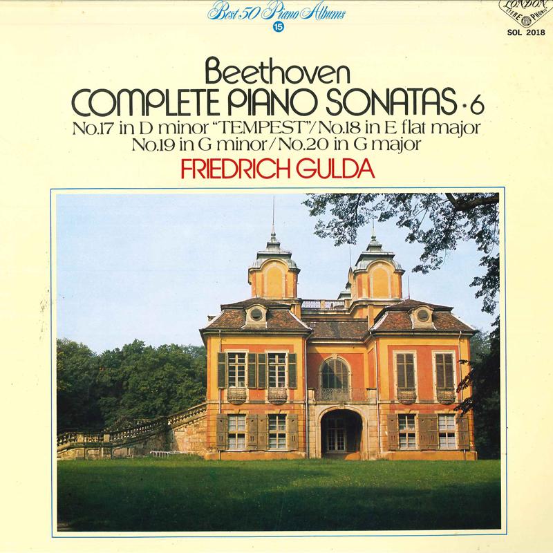 LP Record FRIEDRICH GULDA Beethoven Complete Piano Sonatas V SOL2018 LONDON 1976 Japan Classical Used
LP Record FRIEDRICH GULDA Beethoven Complete Piano Sonatas V SOL2018 LONDON 1976 Japan Classical Used