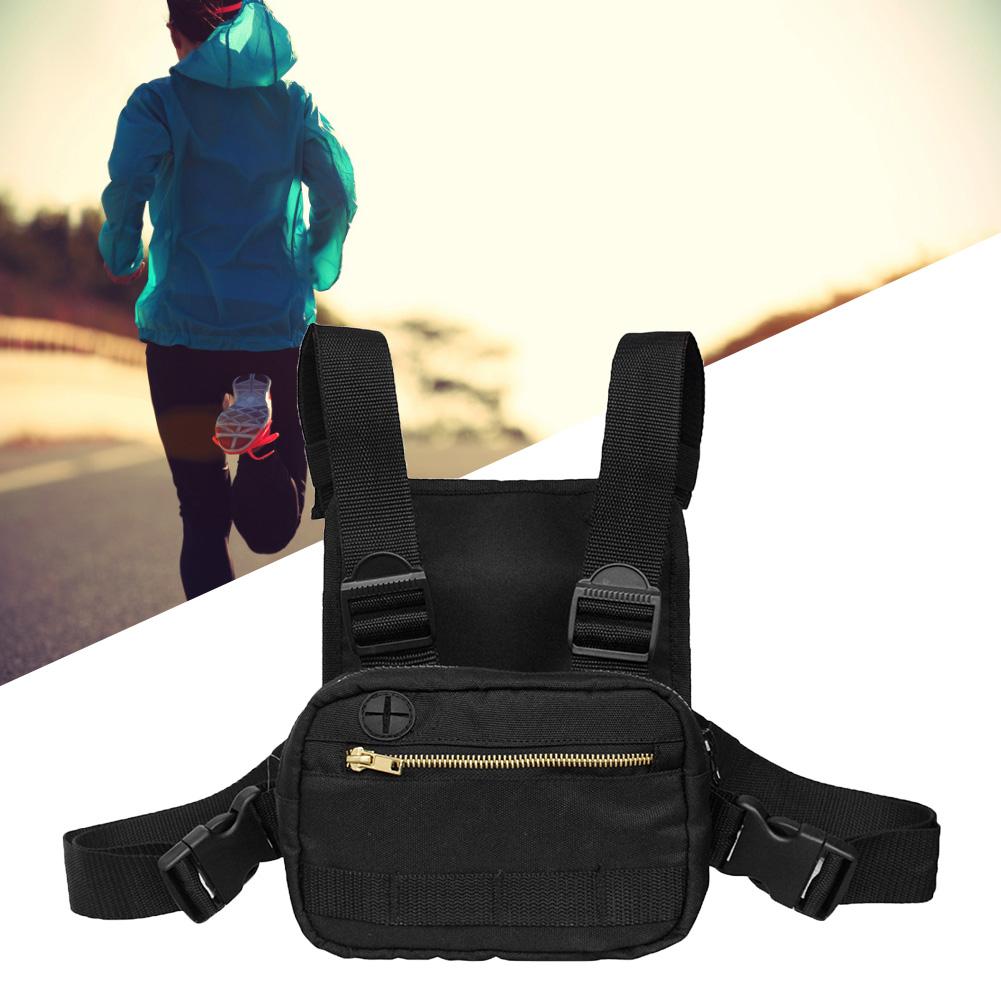 Multi Function Adjustable Chest Rig Bag Front Pack Mobile Phone Storage Bag Black
Multi Function Adjustable Chest Rig Bag Front Pack Mobile Phone Storage Bag Black