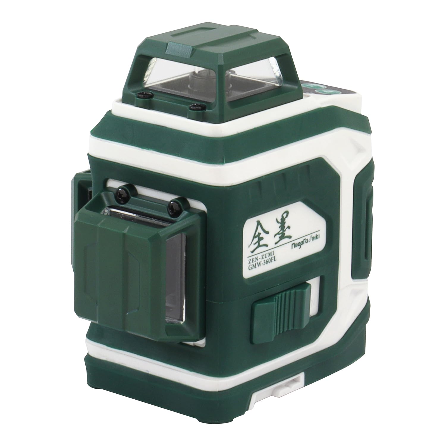 Niigata Seiki SK Green Laser, Full Black, Class 2, 360-Degree Emission, 3.7V Lithium-Ion Battery, GMW-360FL
Niigata Seiki SK Green Laser, Full Black, Class 2, 360-Degree Emission, 3.7V Lithium-Ion Battery, GMW-360FL