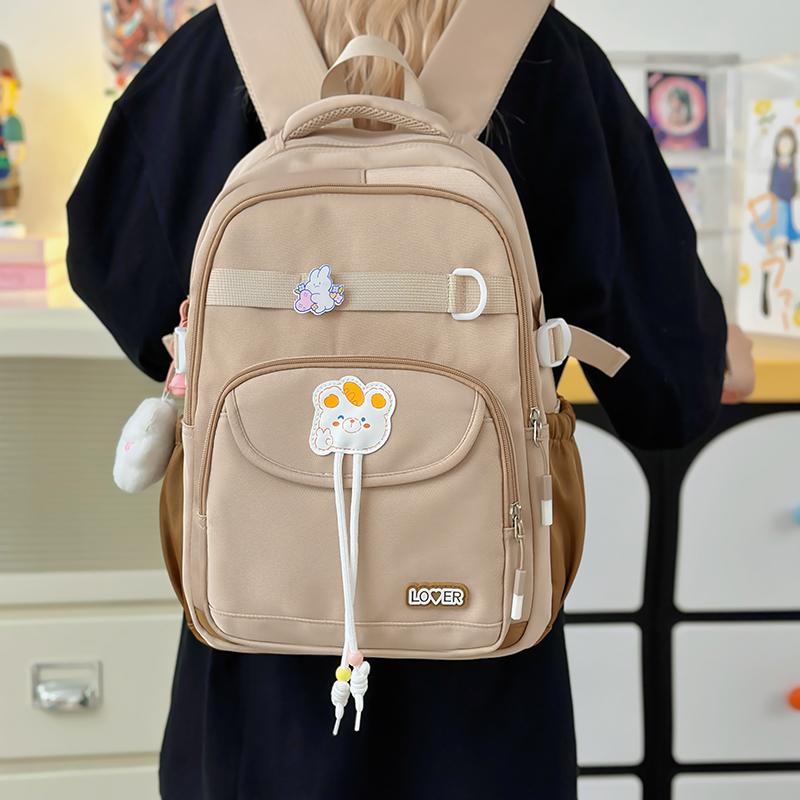 Cartoon Bear Backpack High School Students Light Backpack чорний
Cartoon Bear Backpack High School Students Light Backpack чорний