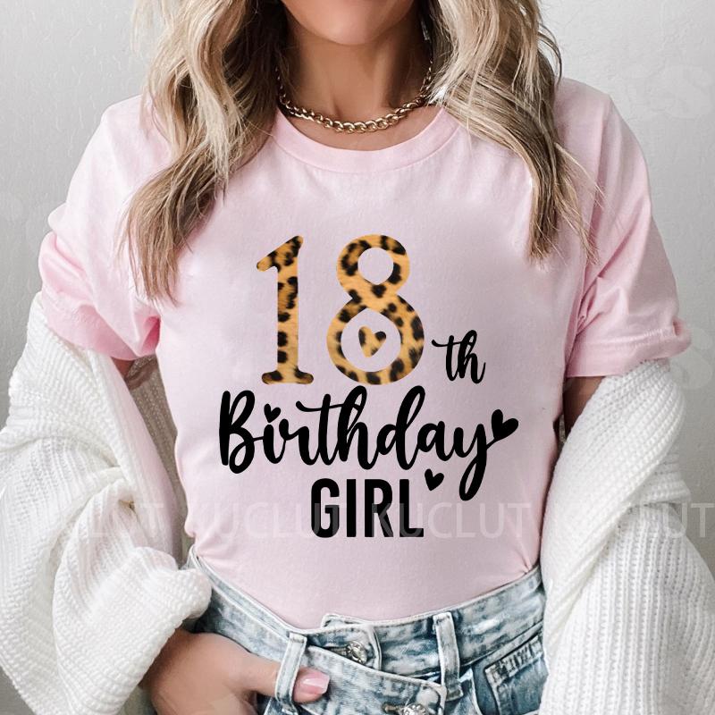 Chapter 18th Tshirt FeUnisex Tops Fashion Leopard Graphic Print Women TShirt Birthday Girls Party Tee Harajuku Short Sleeve Shirt 4XL
Chapter 18th Tshirt FeUnisex Tops Fashion Leopard Graphic Print Women TShirt Birthday Girls Party Tee Harajuku Short Sleeve Shirt 4XL