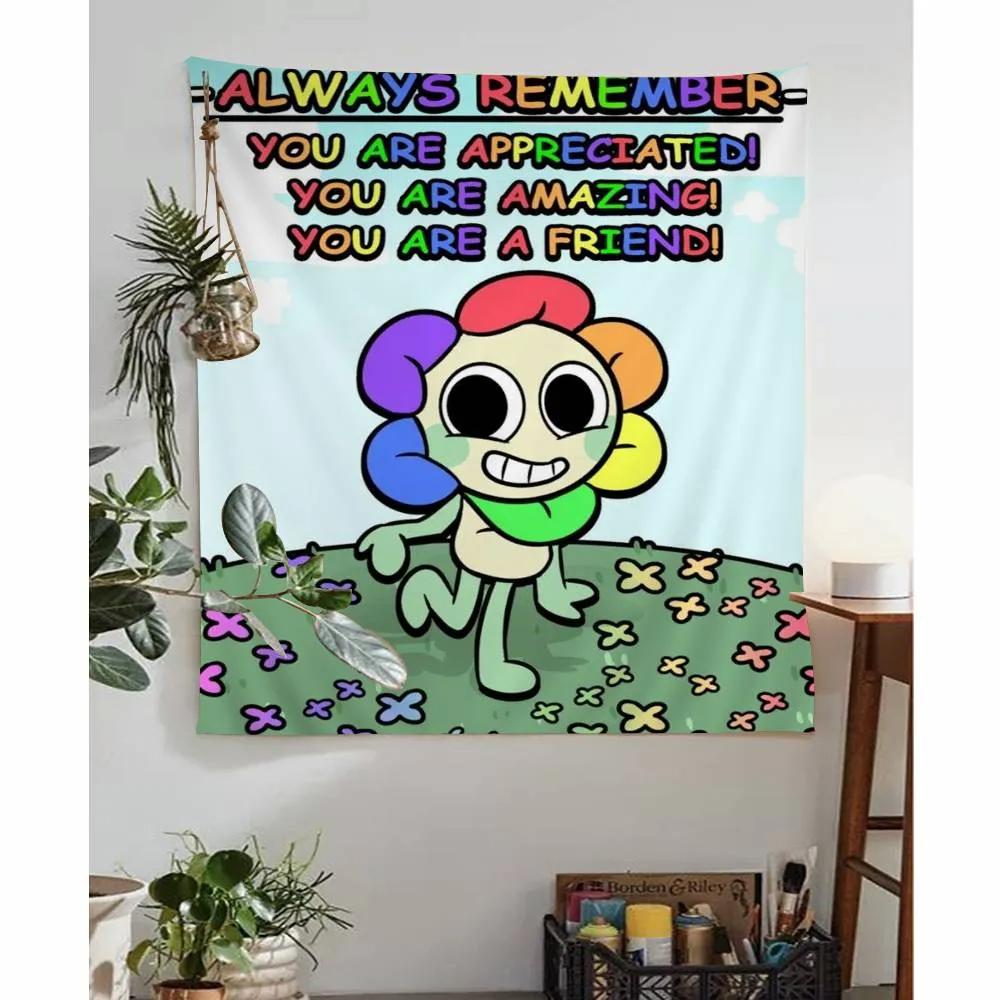 Game DDandys World Anime Tapestry Hanging Tarot Hippie Wall Rugs Dorm Home Decor 74x94cm(29x37in)
Game DDandys World Anime Tapestry Hanging Tarot Hippie Wall Rugs Dorm Home Decor 74x94cm(29x37in)