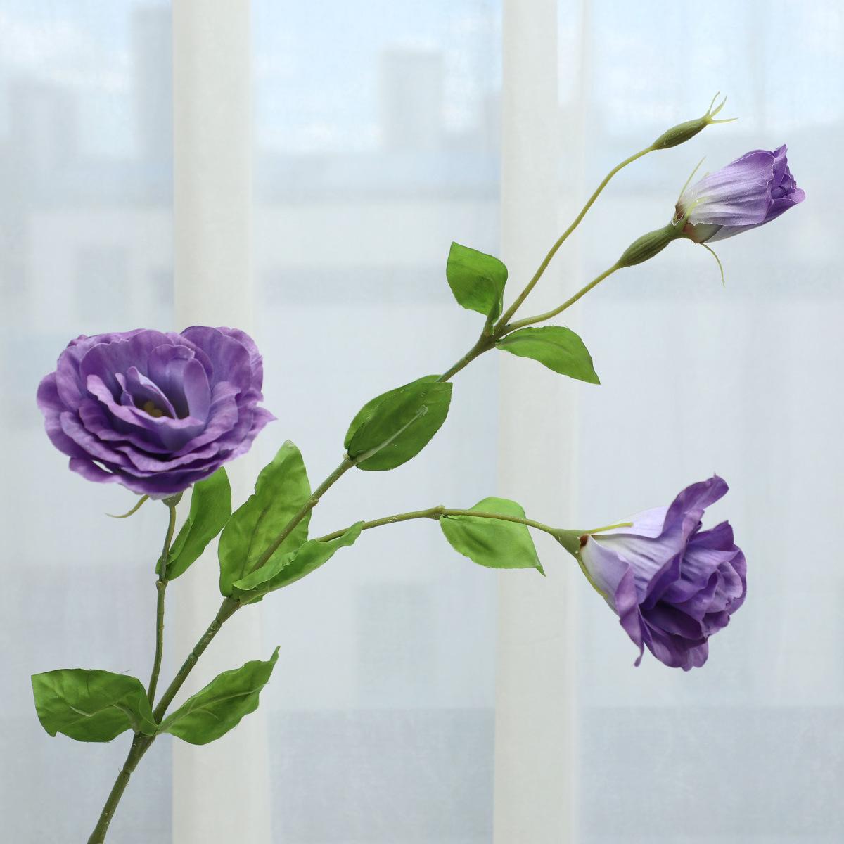 3-Head moisturizing Platycodon flower simulation flower European-style home furnishing living room ornament fake flower
3-Head moisturizing Platycodon flower simulation flower European-style home furnishing living room ornament fake flower