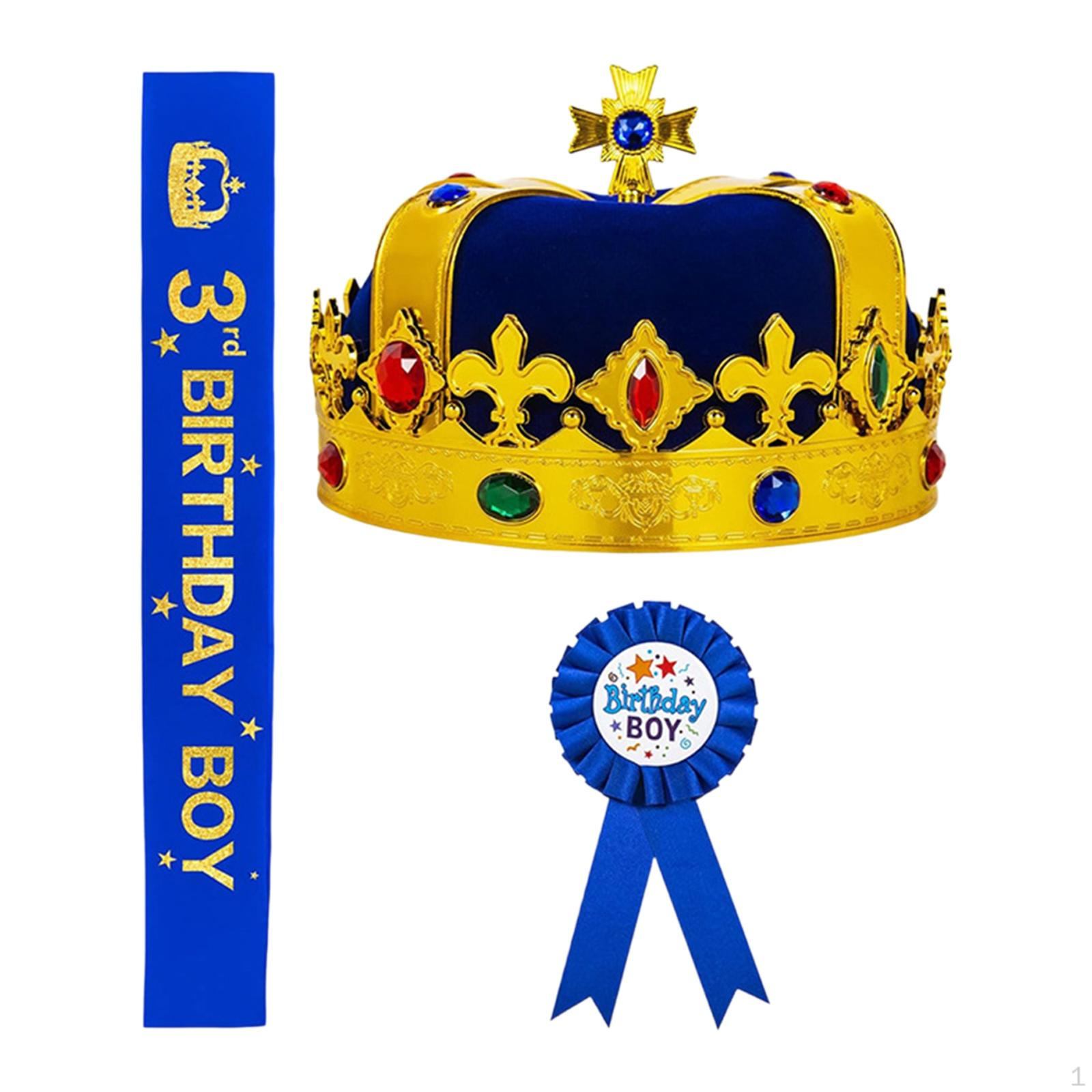 King Crown Supplies Costume Headwear for Prom Pageant Halloween синій
King Crown Supplies Costume Headwear for Prom Pageant Halloween синій