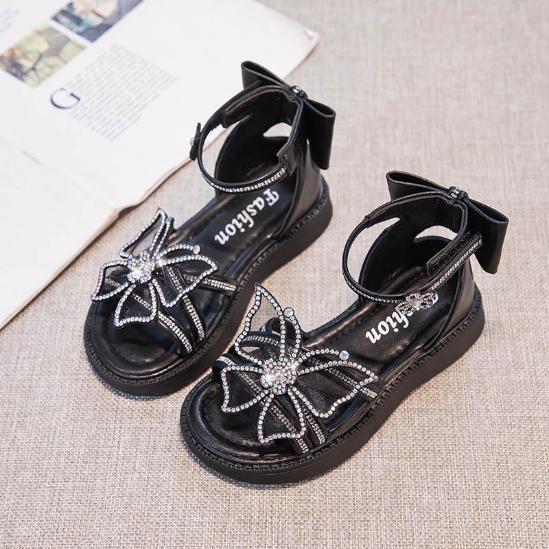 Girls Summer Sandals New Fashionable Princess Shoes for Children, Soft Sole Beach Shoes for Older and Younger Girls in Summer 37Inner Length(21.5cm чорний
Girls Summer Sandals New Fashionable Princess Shoes for Children, Soft Sole Beach Shoes for Older and Younger Girls in Summer 37Inner Length(21.5cm чорний