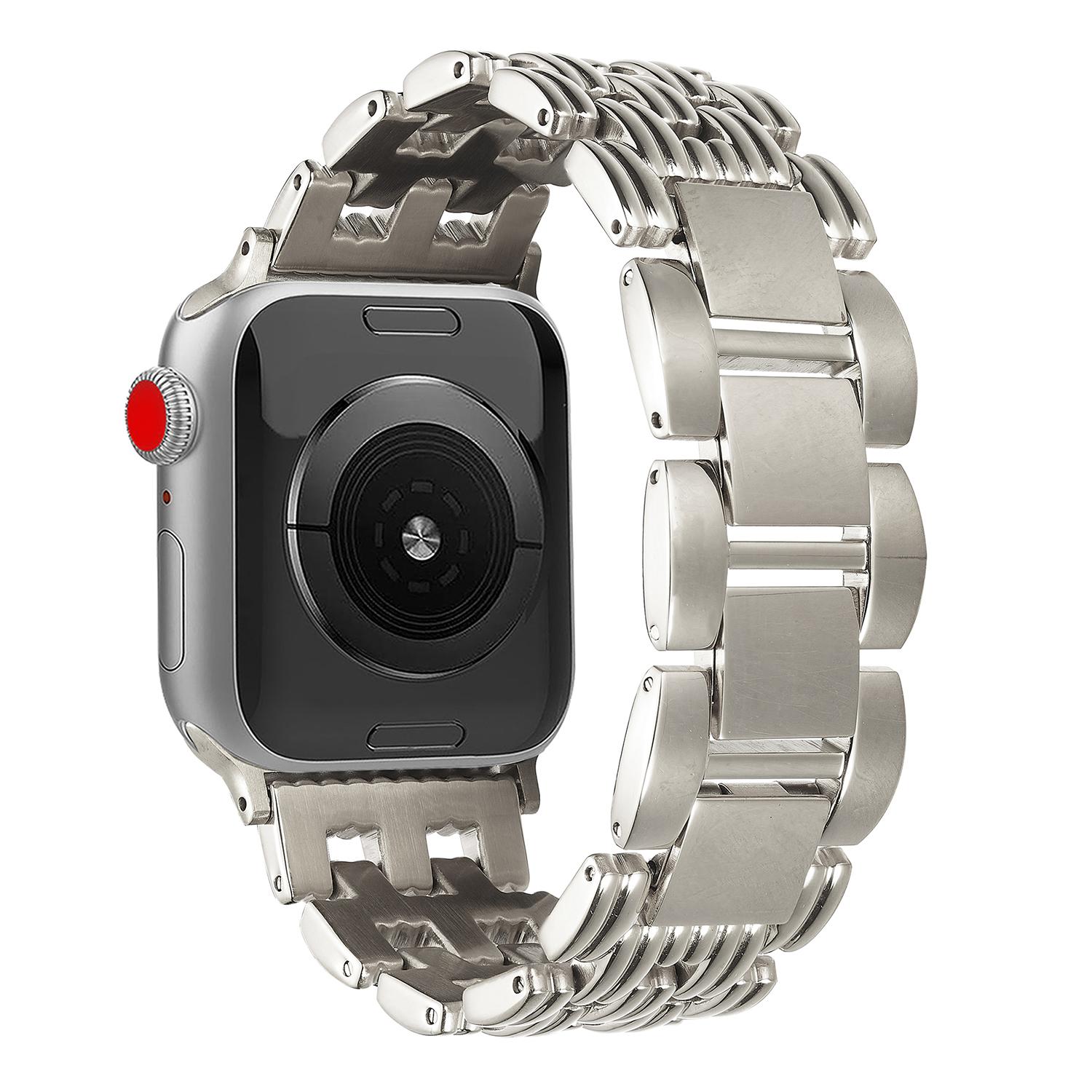 Ремінець з нержавіючої сталі з 5 намистинами для Apple Watch Series 10 9 8 7 SE 6 5 4 3 2 1 42 мм 41 мм 40 мм 38 мм Starlight
Ремінець з нержавіючої сталі з 5 намистинами для Apple Watch Series 10 9 8 7 SE 6 5 4 3 2 1 42 мм 41 мм 40 мм 38 мм Starlight