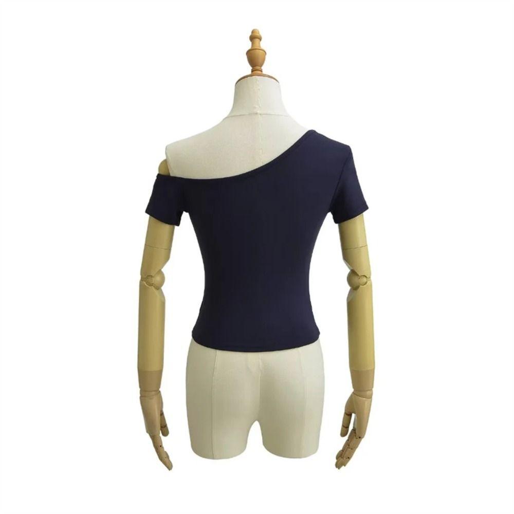 Basic Tees Y2k Crop Top Slim Fit Short Sleeve Solid Tops Sweet Irregular Top Women Streetwear XXL чорний
Basic Tees Y2k Crop Top Slim Fit Short Sleeve Solid Tops Sweet Irregular Top Women Streetwear XXL чорний