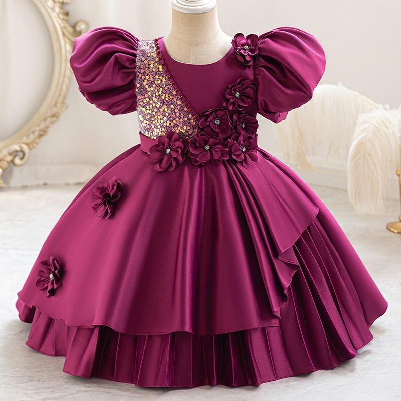 Sequin Flower Princess Dress For Kids Fashion Show Dress Up Party Dress Elegant Girls Dress 150 білий
Sequin Flower Princess Dress For Kids Fashion Show Dress Up Party Dress Elegant Girls Dress 150 білий