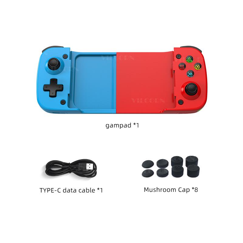 D3S телескопический геймпад BT мобильный игровой контроллер быстрое переключение режимов для коммутатора Android IOS ПК Hall 3D джойстик с турбонаддувом
D3S телескопический геймпад BT мобильный игровой контроллер быстрое переключение режимов для коммутатора Android IOS ПК Hall 3D джойстик с турбонаддувом