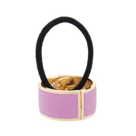 France Luxe Inlay Leather Cuff Pony Hair Tie Replaceable Simple Stylish Hair Accessory Hair Clip Hair Ring (Spring Orchid)
France Luxe Inlay Leather Cuff Pony Hair Tie Replaceable Simple Stylish Hair Accessory Hair Clip Hair Ring (Spring Orchid)