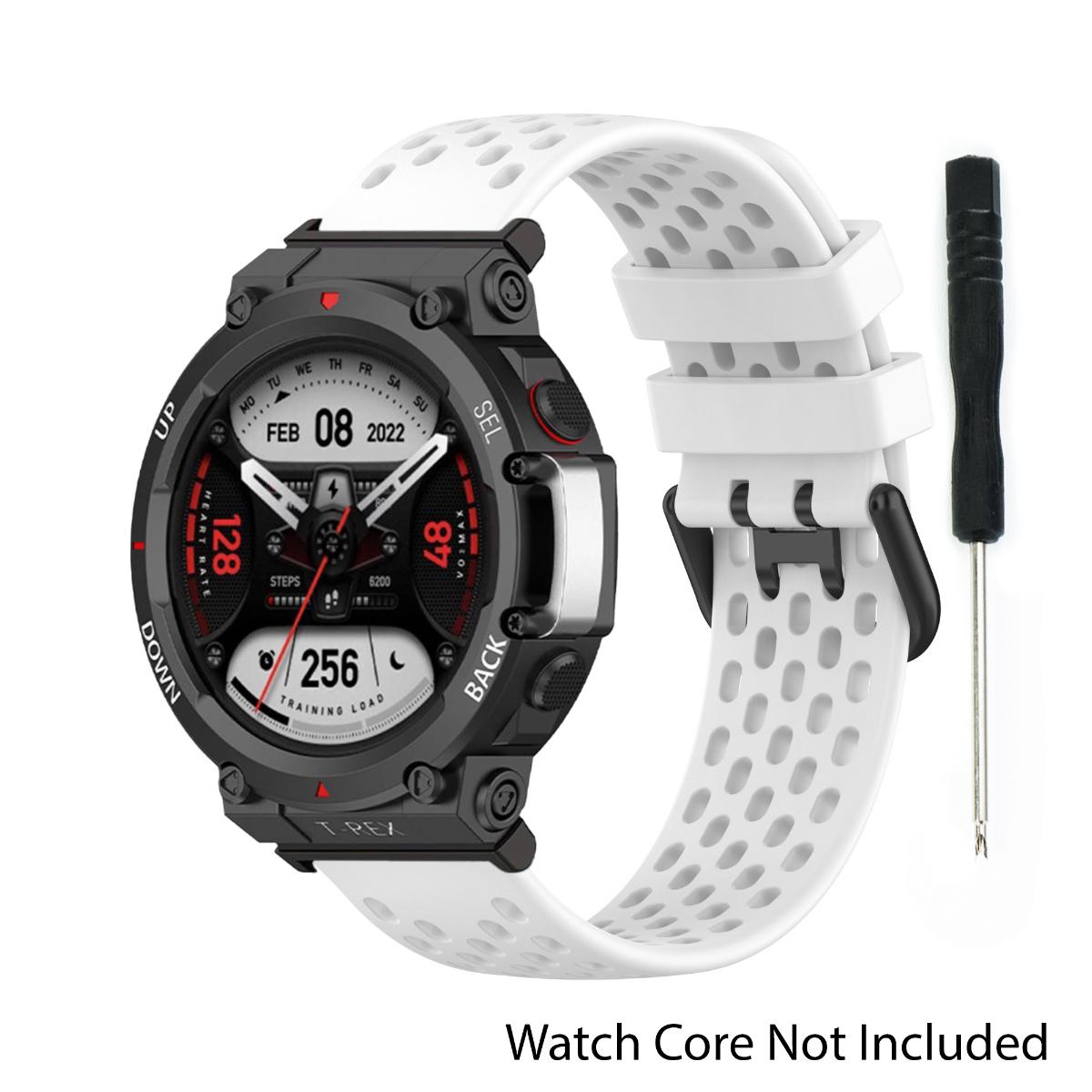 Breathable Silicone Strap For Amazfit T-Rex3 T-Rex2 Smart Watch Strap For Huami Amazfit T-Rex/Pro/ultra Bracelet Correa Bracelet For Amazfit T-Rex 2 белый
Breathable Silicone Strap For Amazfit T-Rex3 T-Rex2 Smart Watch Strap For Huami Amazfit T-Rex/Pro/ultra Bracelet Correa Bracelet For Amazfit T-Rex 2 белый