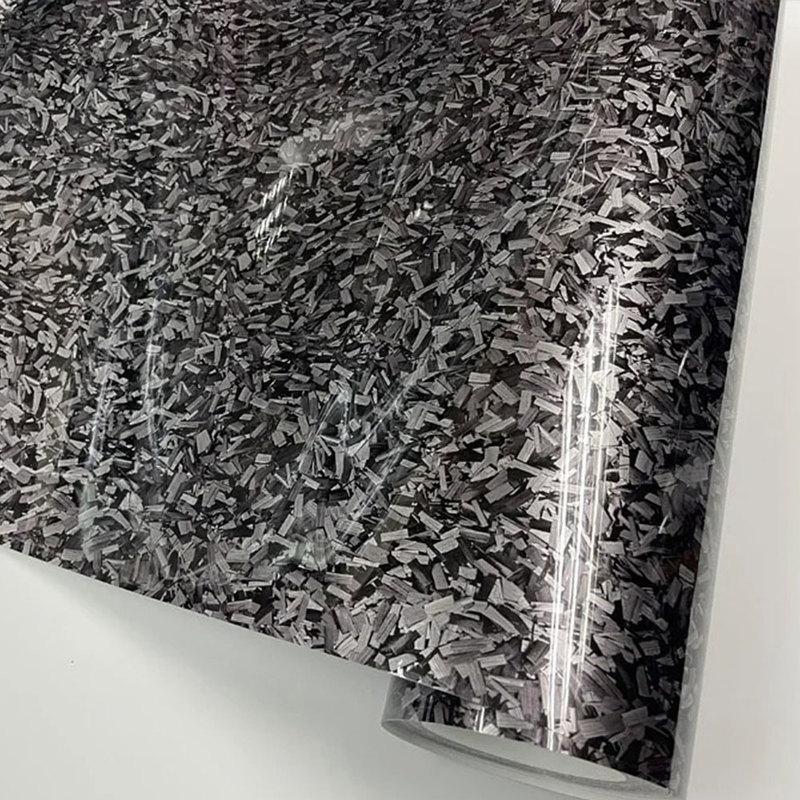 50cm x152cm PET High Glossy Quality Black Silver Forged Carbon Fiber Vinyl Car Wrap Film Self Adhesive Stickers with Air Release 20cm x 152cm
50cm x152cm PET High Glossy Quality Black Silver Forged Carbon Fiber Vinyl Car Wrap Film Self Adhesive Stickers with Air Release 20cm x 152cm