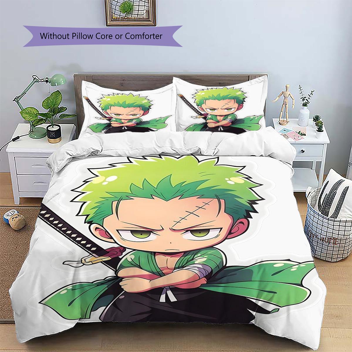 Luffy Patterned Pillowcase & Duvet Cover Set Anime Inspired Gift Bedding for Bedroom Decoration Perfect for Fans.-TING 135x200cm
Luffy Patterned Pillowcase & Duvet Cover Set Anime Inspired Gift Bedding for Bedroom Decoration Perfect for Fans.-TING 135x200cm