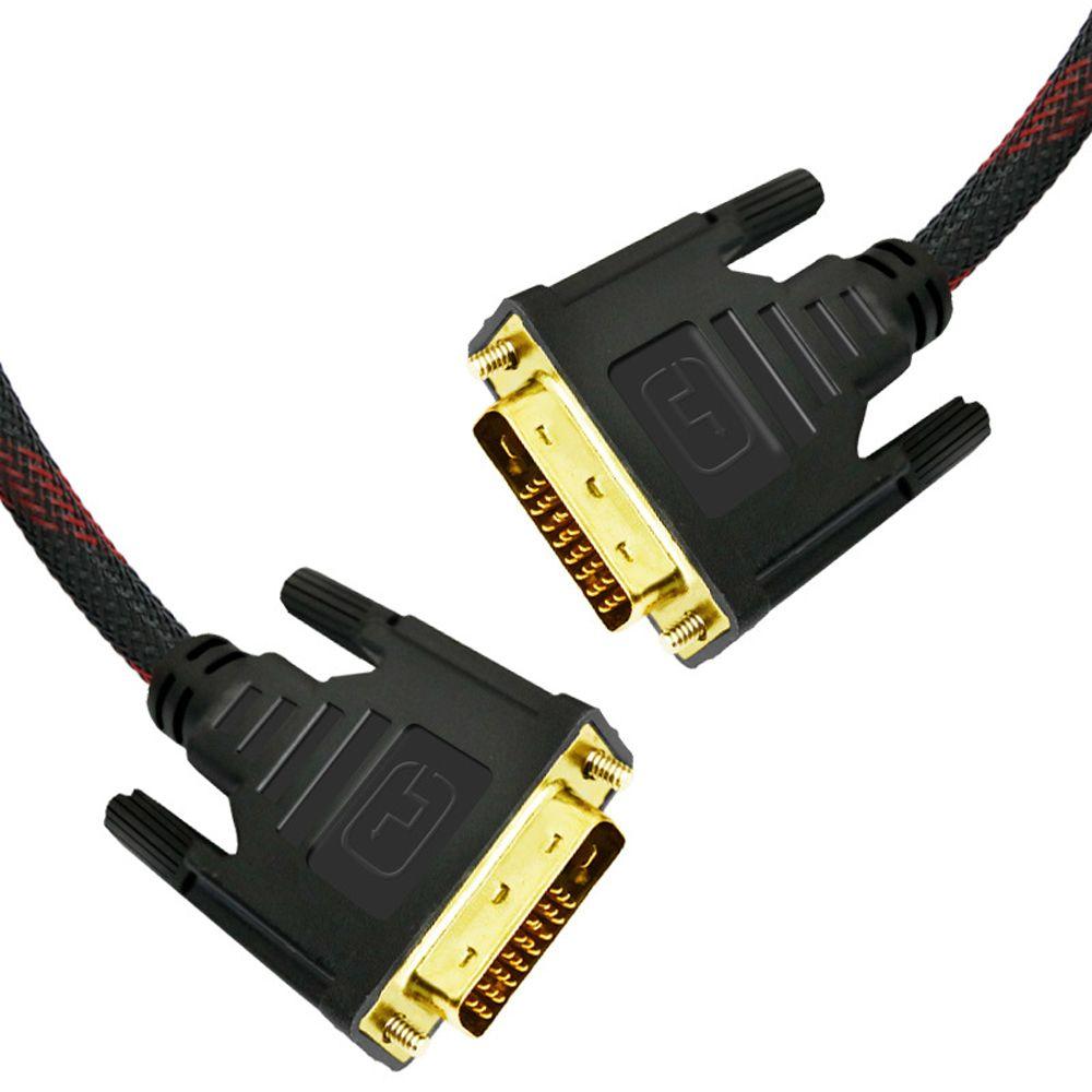 Plug DVD Notebook HDTV DVI to DVI Extension Cable DVI to DVI Cable Adapter Male-Male DVI Cable 1.5m
Plug DVD Notebook HDTV DVI to DVI Extension Cable DVI to DVI Cable Adapter Male-Male DVI Cable 1.5m