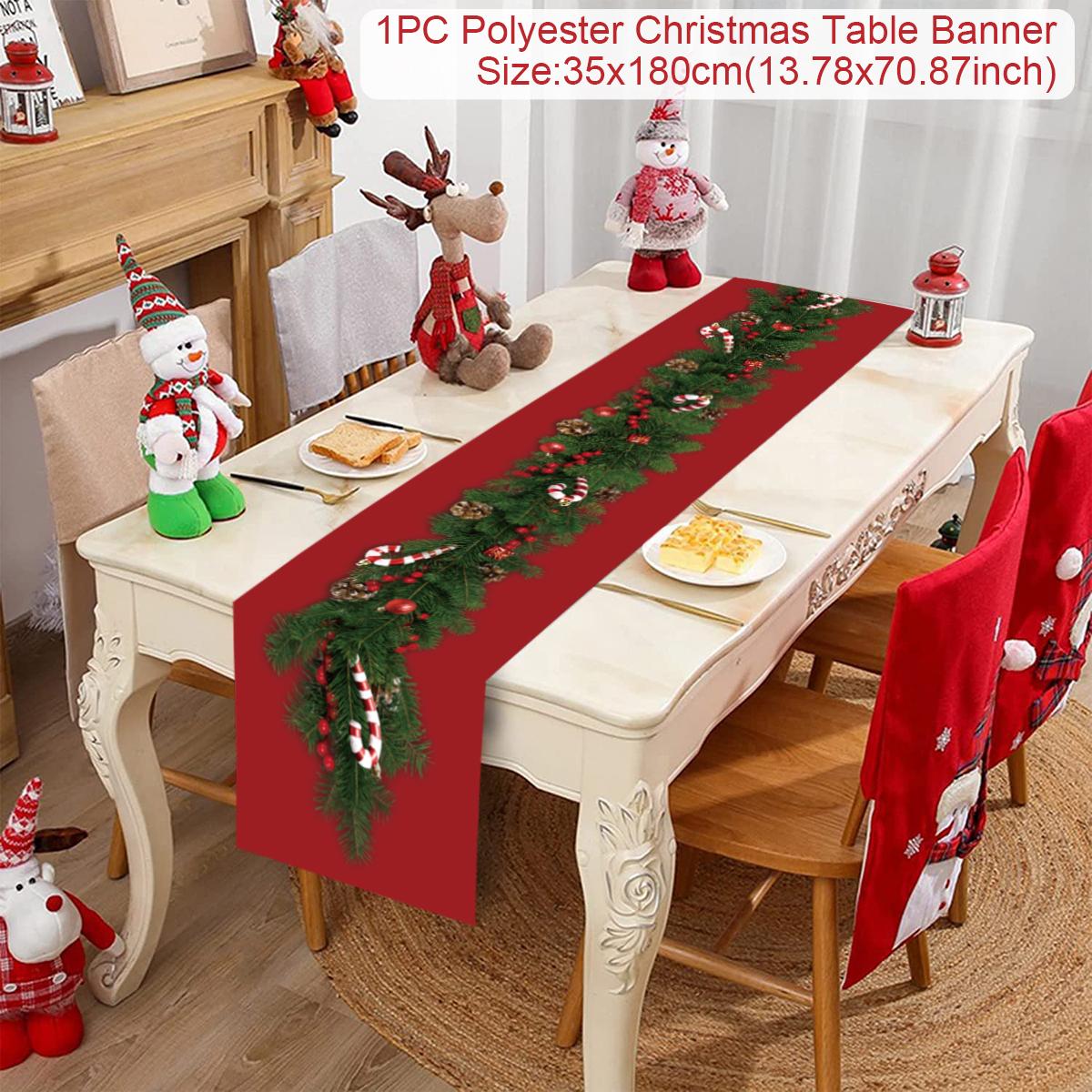 Christmas Table Runner Merry Christmas Decoration for Home Xmas Party Decor 2025 Navidad Notal Noel Ornament Happy New Year 2025
Christmas Table Runner Merry Christmas Decoration for Home Xmas Party Decor 2025 Navidad Notal Noel Ornament Happy New Year 2025
