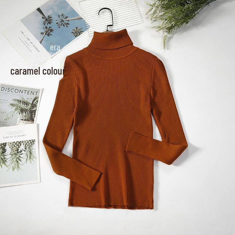 Женский облегающий однотонный свитер с высоким воротом - длинный рукав, теплый, трикотажный, для осени и зимы One Size
Женский облегающий однотонный свитер с высоким воротом - длинный рукав, теплый, трикотажный, для осени и зимы One Size