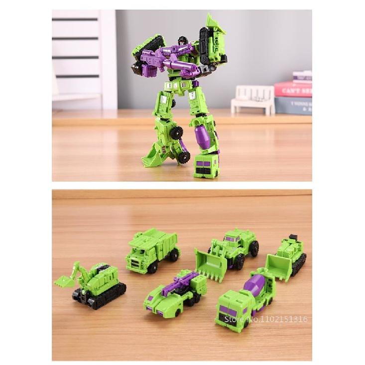Трансформация 6 в 1 Модель MINI Devastator 21CM Фигурка робота Пластиковые игрушки ЛУЧШИЙ подарок ребенку 1
Трансформация 6 в 1 Модель MINI Devastator 21CM Фигурка робота Пластиковые игрушки ЛУЧШИЙ подарок ребенку 1