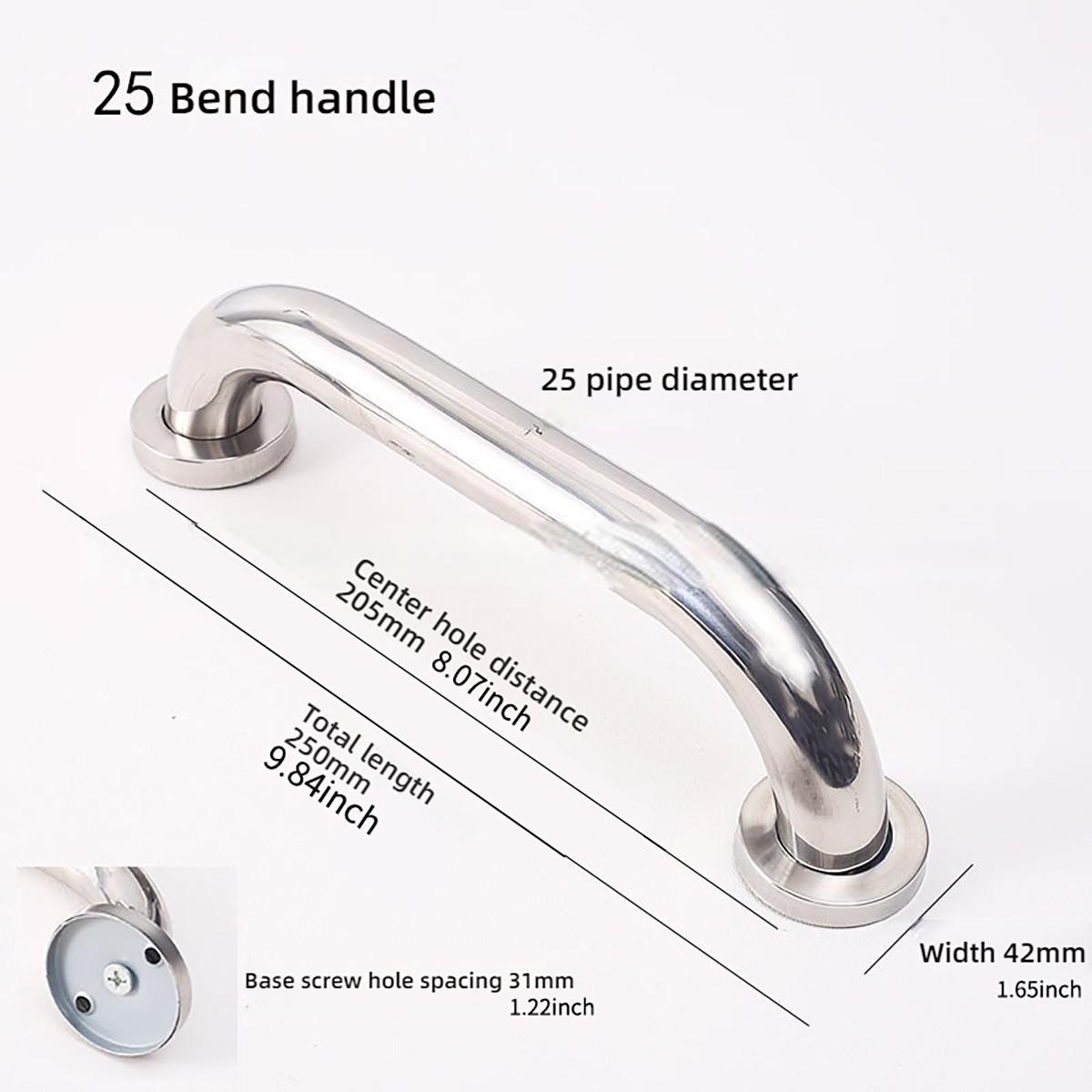 304 Stainless Steel Bathroom Safety Grab Bar Bathtub Support Safety Grab Bar Kitchen Bedroom B Indoor/Outdoor Auxiliary Handle
304 Stainless Steel Bathroom Safety Grab Bar Bathtub Support Safety Grab Bar Kitchen Bedroom B Indoor/Outdoor Auxiliary Handle
