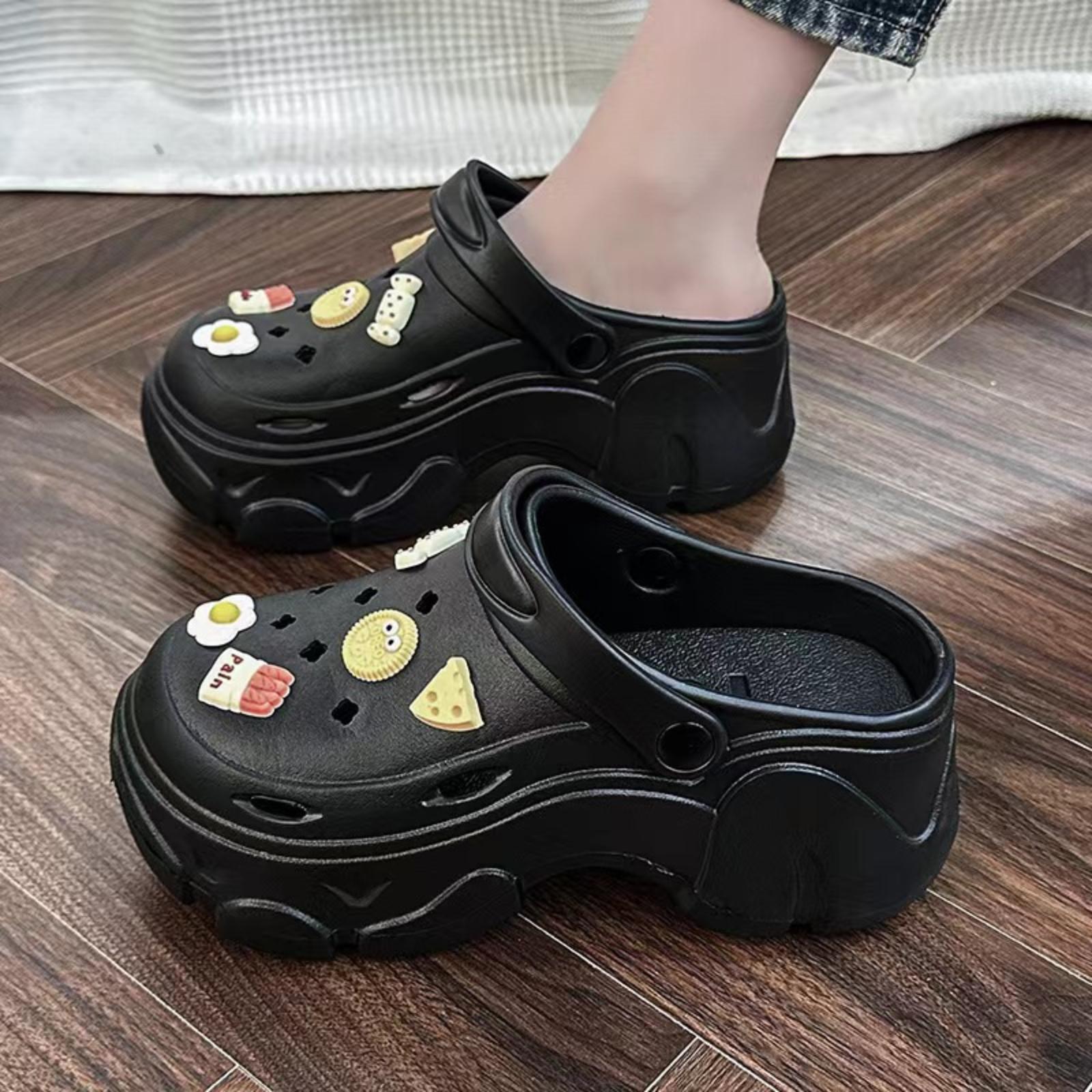 Stylish Sandals, Comfortable Beach Shoes, Closed-toe Slippers 38 чорний
Stylish Sandals, Comfortable Beach Shoes, Closed-toe Slippers 38 чорний