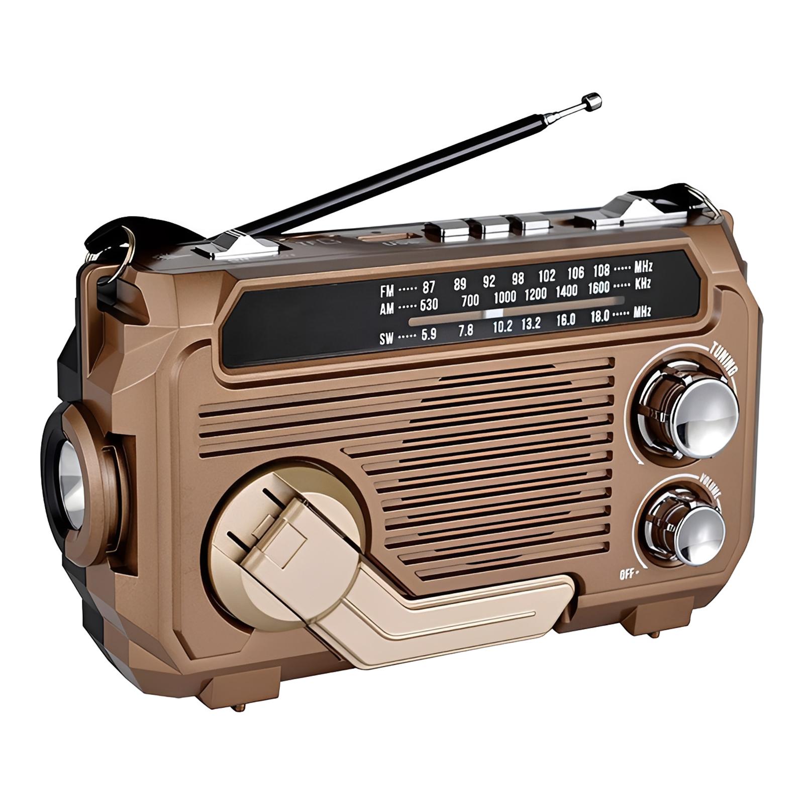 1200mAh Solar Charging Emergency Radio with BT Speaker Flashlight Hand Crank Solar Power Emergency Radio for Outdoor Indoor
1200mAh Solar Charging Emergency Radio with BT Speaker Flashlight Hand Crank Solar Power Emergency Radio for Outdoor Indoor