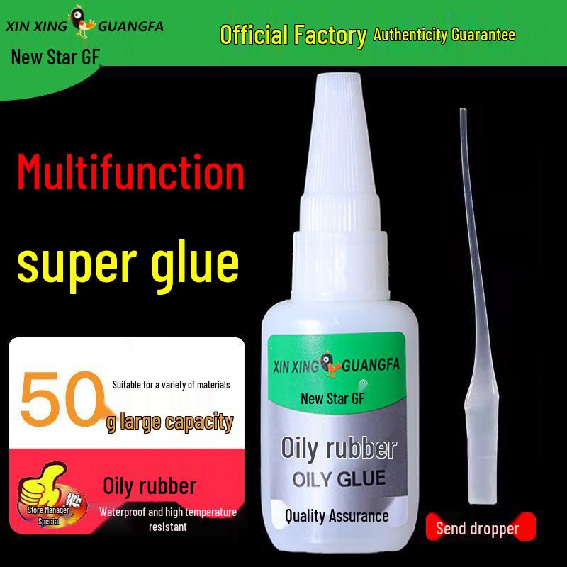 New Star Guangfa Multi-functional Strong Oil-based Welding and Shoe Adhesive Glue 20g with dropper
New Star Guangfa Multi-functional Strong Oil-based Welding and Shoe Adhesive Glue 20g with dropper